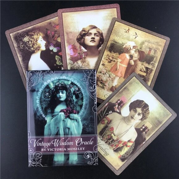 Vintage Wisdom Oracle Card Deck - Picture 3 of 3